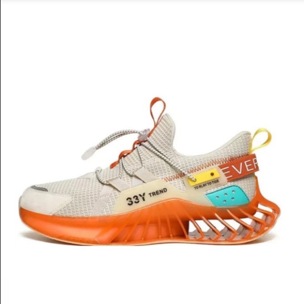 🏷 Like New Rovux Spartan In Orange Unisex Sneaker